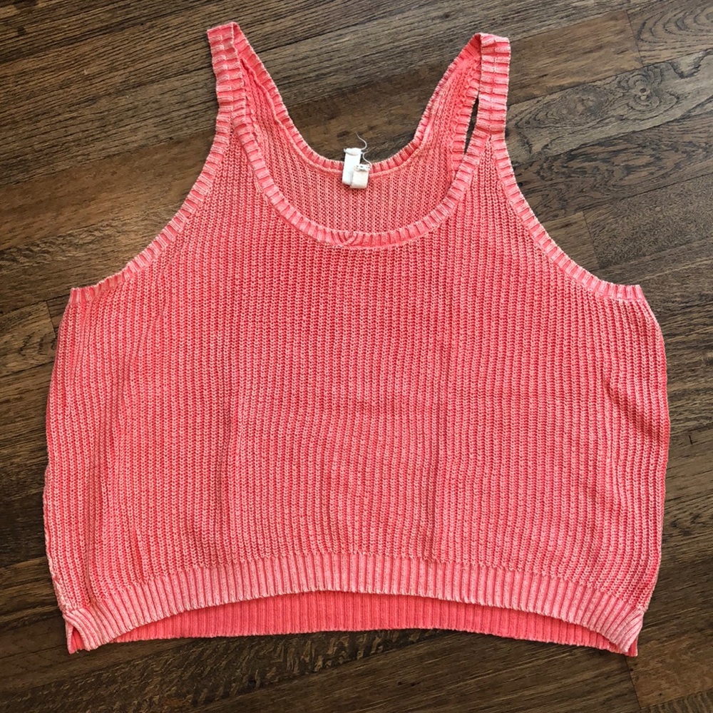 Free People Oversized Sweater Tank